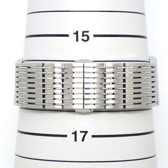 Gucci Watch G Metro 8600m Rectangular Black Dial Date Chronograph Small Second