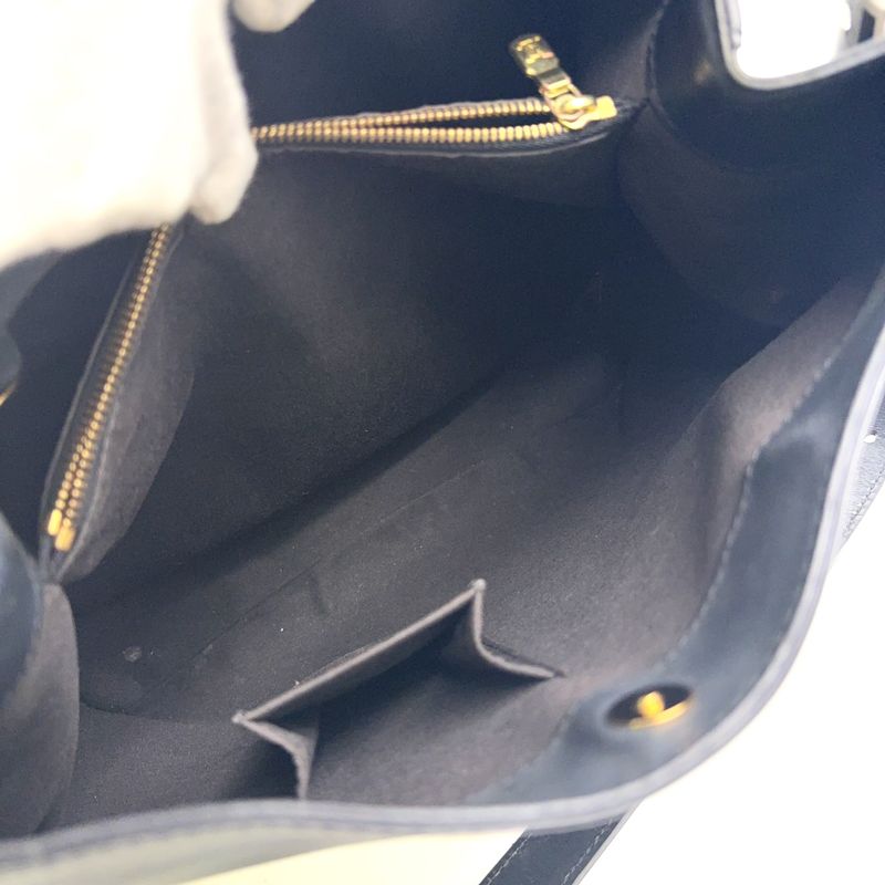 Louis Vuitton Mandara MM Epi Noir Black Leather Black Shoulder Bag Gold M58892