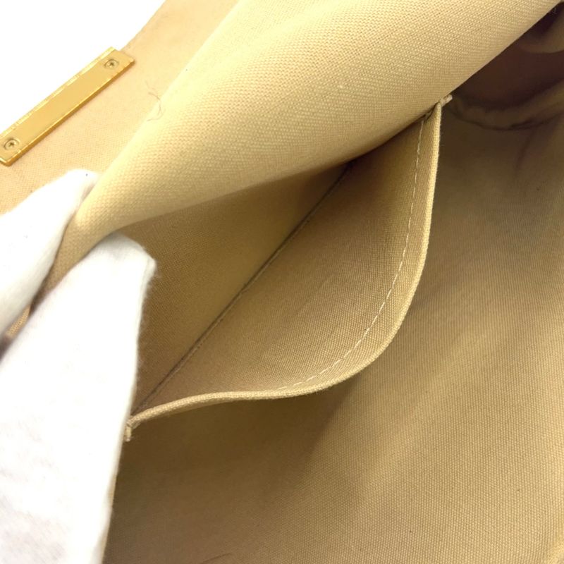 Louis Vuitton Favorite PM Damier Azure Damier Azure Shoulder Leather X PVC