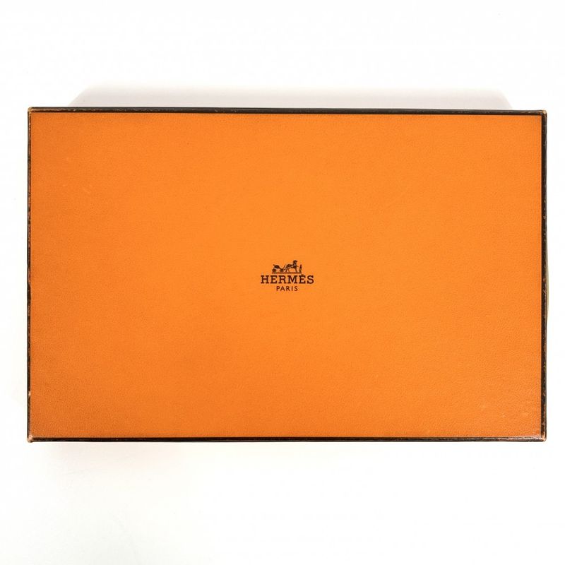 Hermes Long Wallet Men's MC2 Fleming Bifold Long Wallet Genuine Leather Hermes