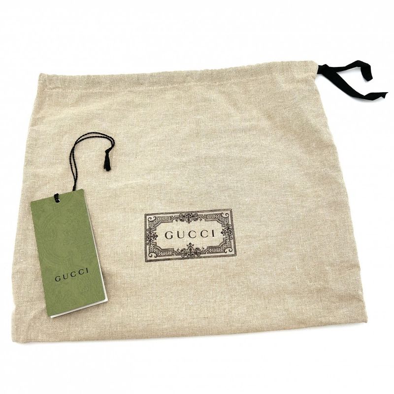 Gucci Waist Bag Men's Bamboo Body Bag Waist Pouch Bag Gucci 681137 GG Supreme