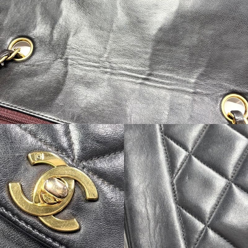 Chanel Shoulder Bag Women Matelasse Diana 25 Chain Coco Mark Shoulder Crossbody