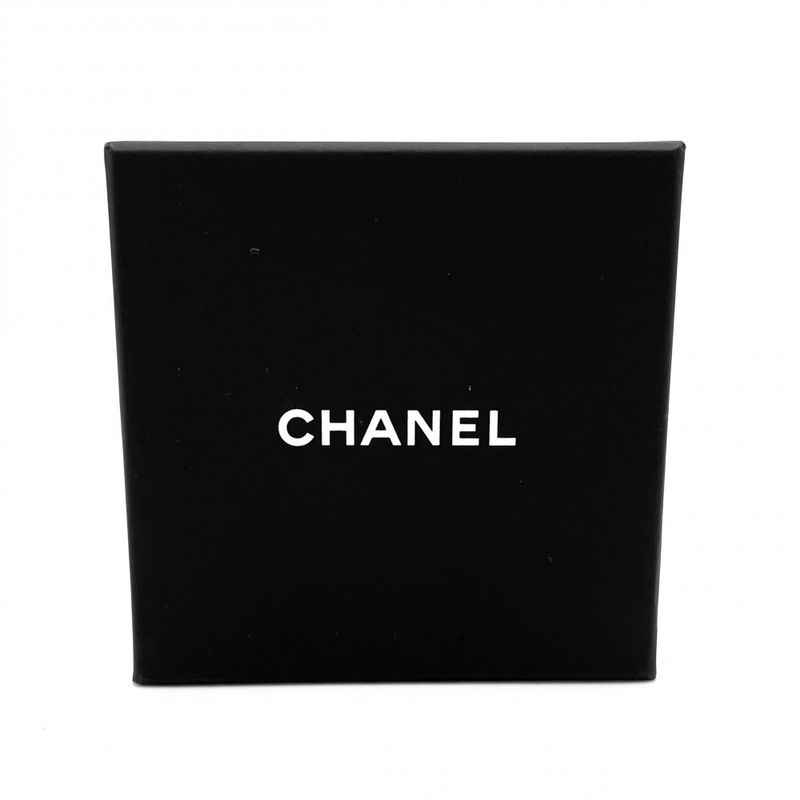 Chanel Earrings Ladies Coco Mark Logo Accessories Chanel GP B25P Gold Approx