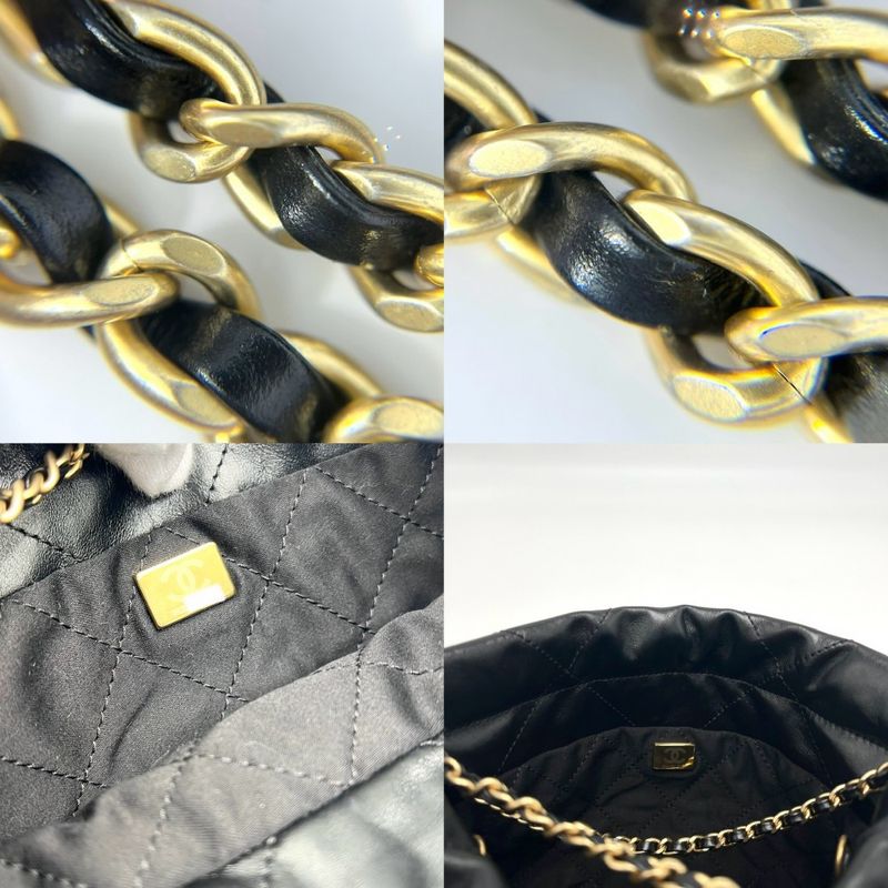 Chanel 2WAY Ladies Chanel 22 Chain Shoulder Bag Handbag Mini Bag Shoulder