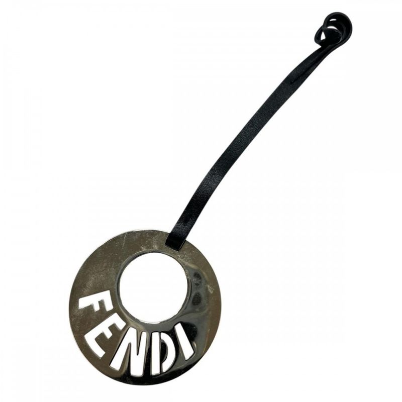 Fendi Tote Bag Women Shoulder Sling Leopard Fendi 8br652 Black Brown Gold