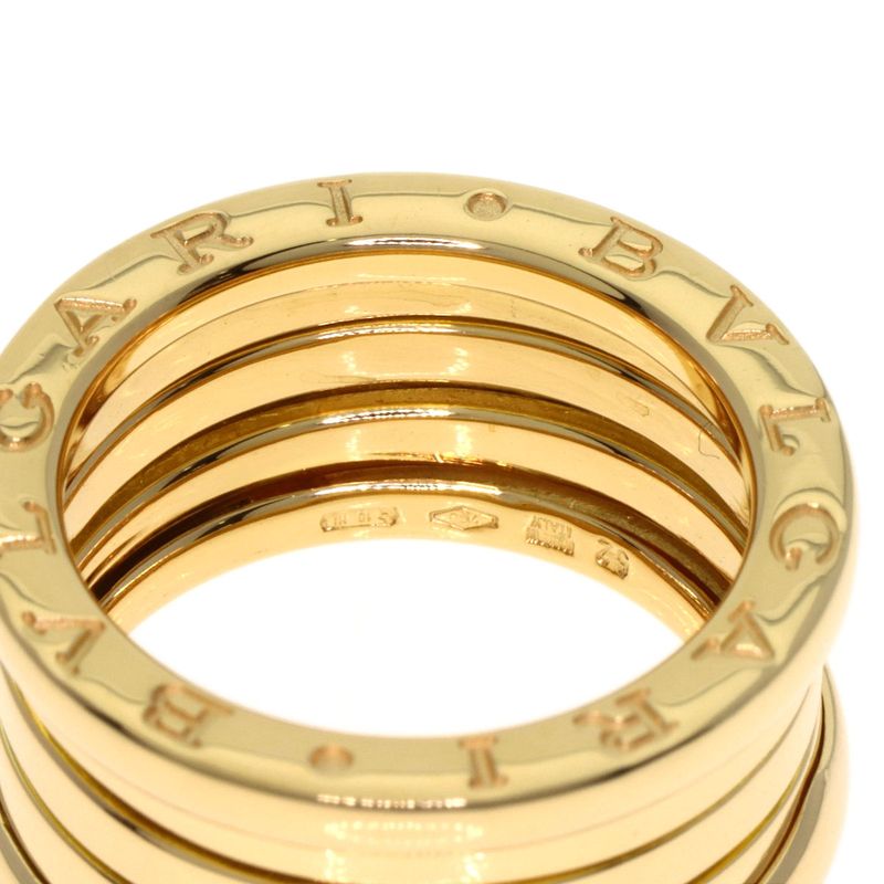 Bvlgari B-zero1 Bee Zero One 4-band #52 Ring / Rings 18K Yellow Gold Ladies
