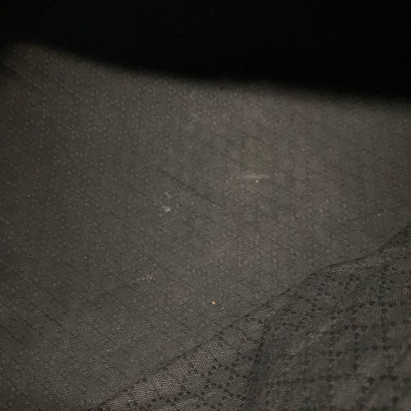 Fendi Boston Bag Zucca Pattern 00464 Black And Dark Brown Leather