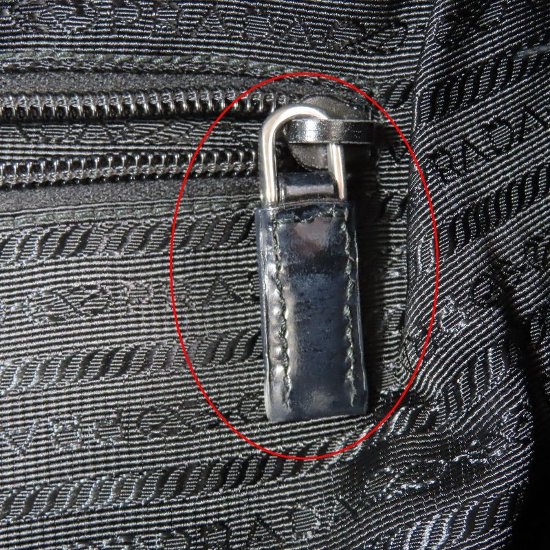 Prada Nylon Mini Boston Tote Handbag Triangle Logo Vr4377 Triangle Logo