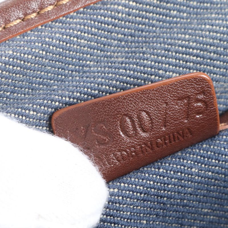 Celine Paris Macadam Boogie Bag Leather Tote Bag Shoulder Hand Brown Women's