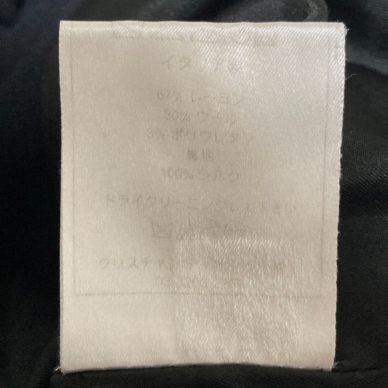 Christian DIOR Tailored Jacket With Heart Pattern Lining And Stitching Design