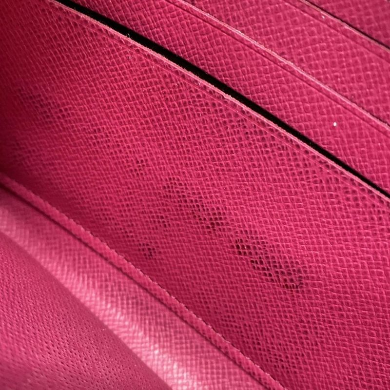 Louis Vuitton Long Wallet Love Lock Zippy Wallet M64116 Monogram Canvas×multi