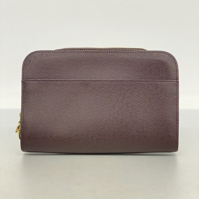 Louis Vuitton Taiga Baikal Clutch Bag M30186 Akaju - Men's