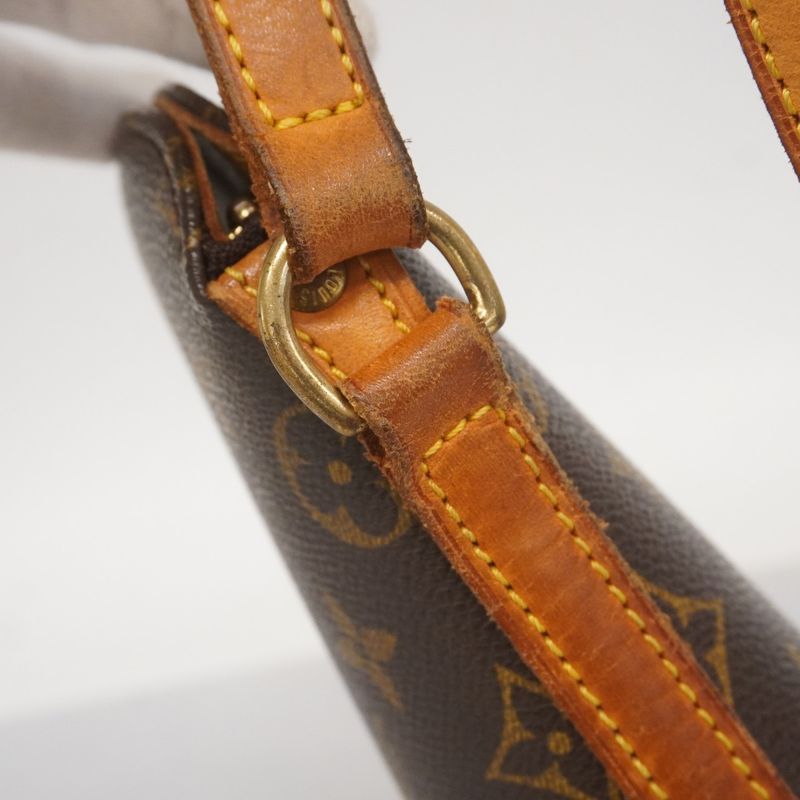 Louis Vuitton Shoulder Bag Monogram Drouot M51290 Brown Ladies