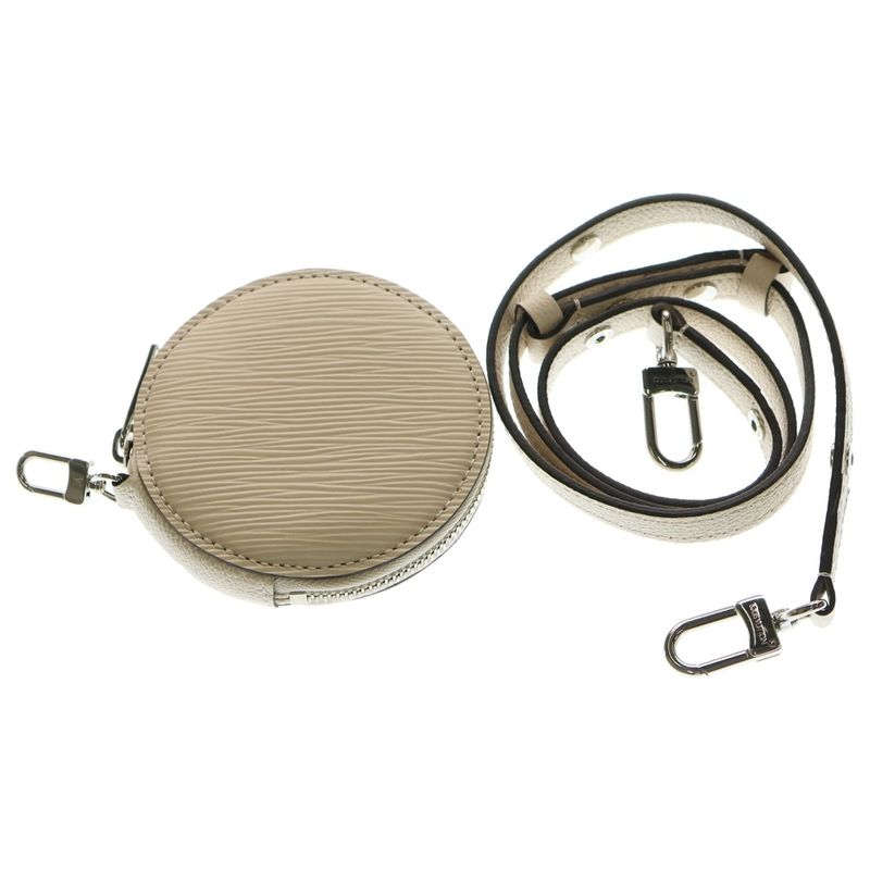 Louis Vuitton Marel Epi Leather Monogram Chain 2WAY Hand Shoulder Bag Silver