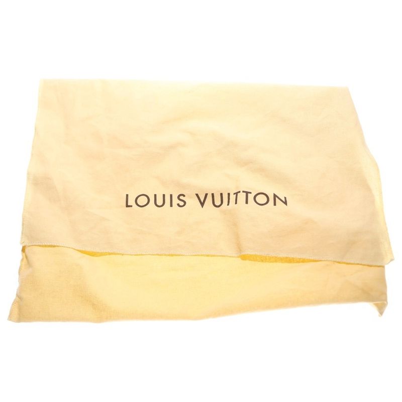 Louis Vuitton Manhattan PM Monogram PVC Leather Handbag Gold Hardware Brown