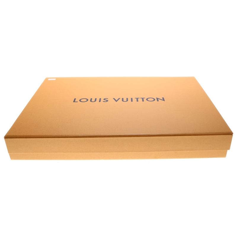 Louis Vuitton Echarpe Louis Scarf Shawl Gray And Yellow M71230
