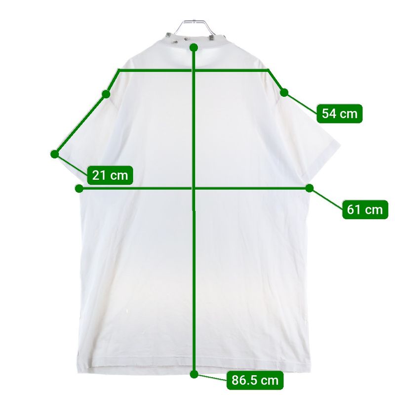 Balenciaga Pierced T-shirt Oversized Earrings T-shirt Oversized Crew Neck Short