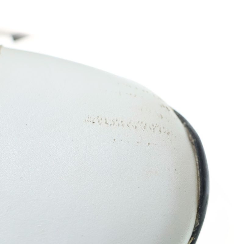 Prada Side Logo Leather Low Cut Sneakers White 1e597m