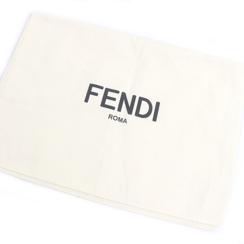 □fendi 2024 Fzy063 FF Logo Zucca Total Light Hand Long Sleeve Knit Sweater Navy