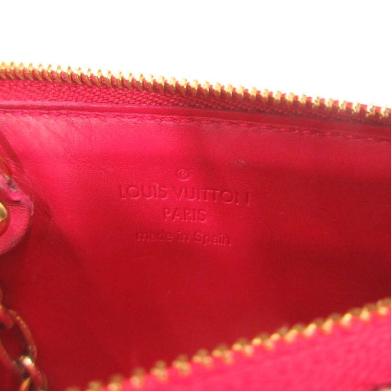 Louis Vuitton M91669 Vernis Pochette Cles Coin Case Coin Purse Enamel Monogram