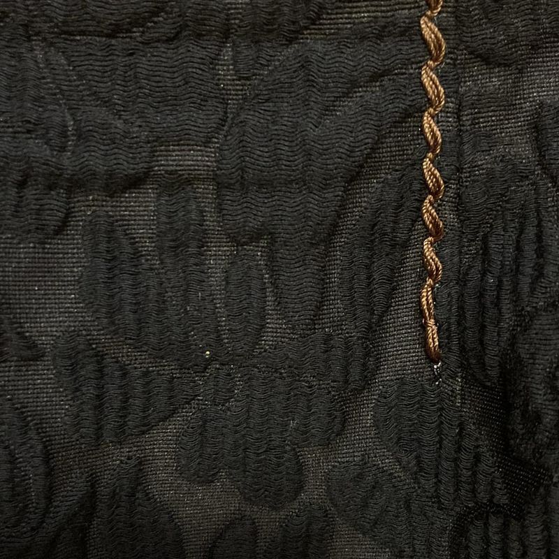 Prada Skirt Size 40 M Women - Black And Brown Knee Length Floral Pattern