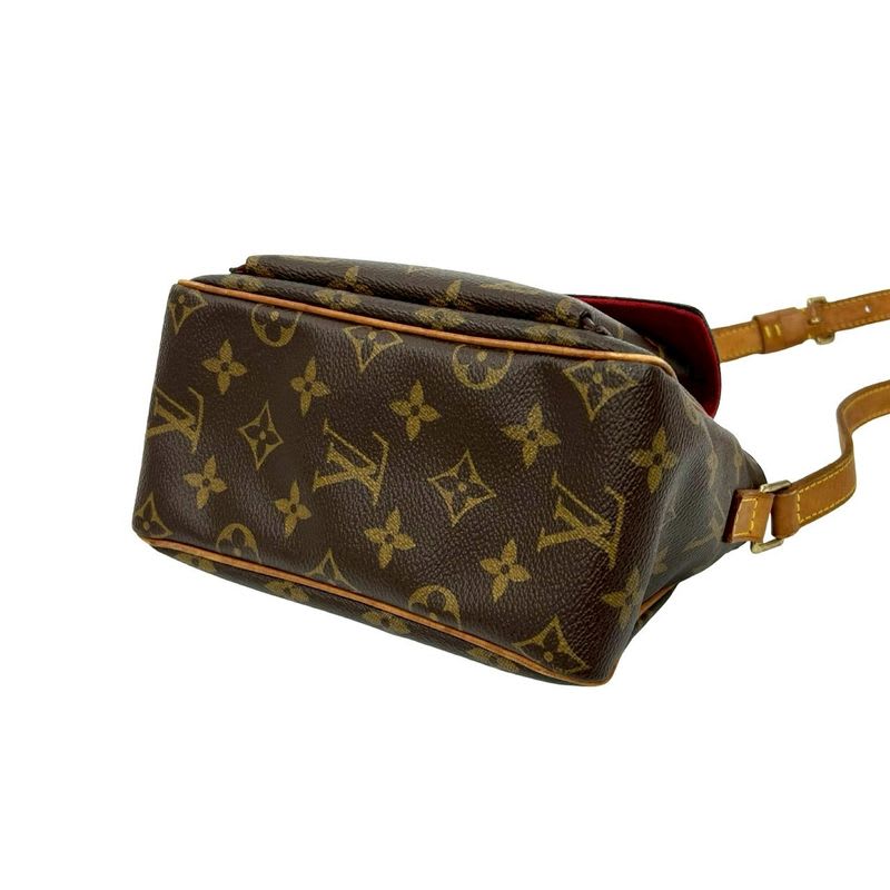 Louis Vuitton Vintage Vivacite PM Monogram Leather Mini Shoulder Bag Pochette