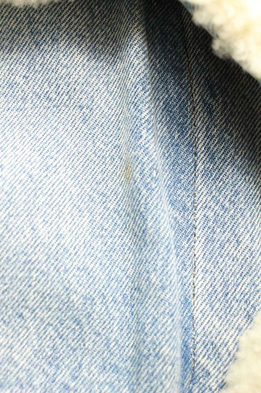 Gucci 458512 Xra29 DIY Patch Embellished Denim Mouton Blouson Men 50