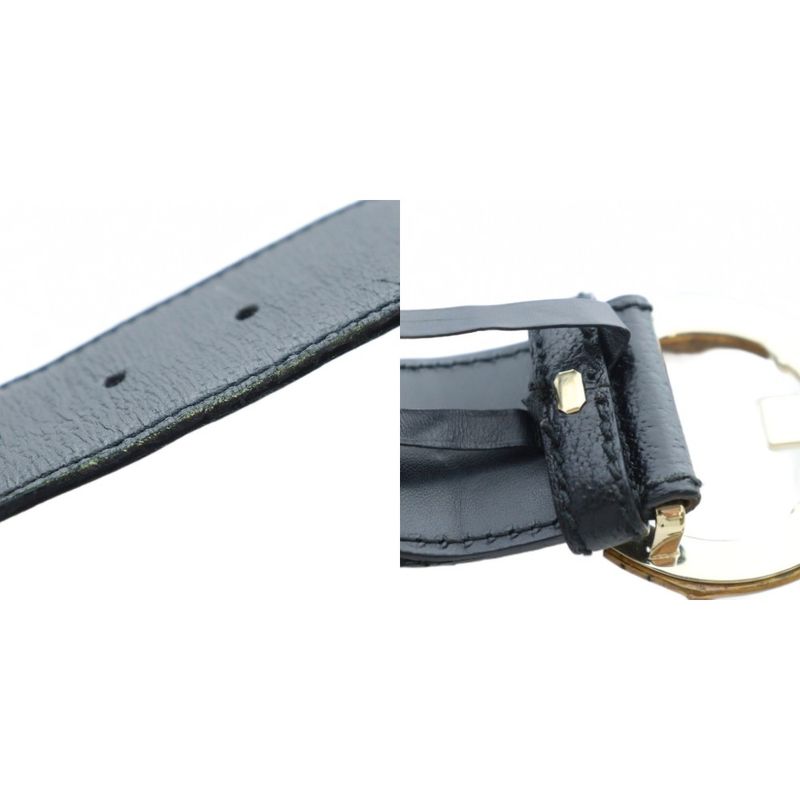 Gucci Belt GG Canvas Total Pattern Bamboo 138456 RI - OS