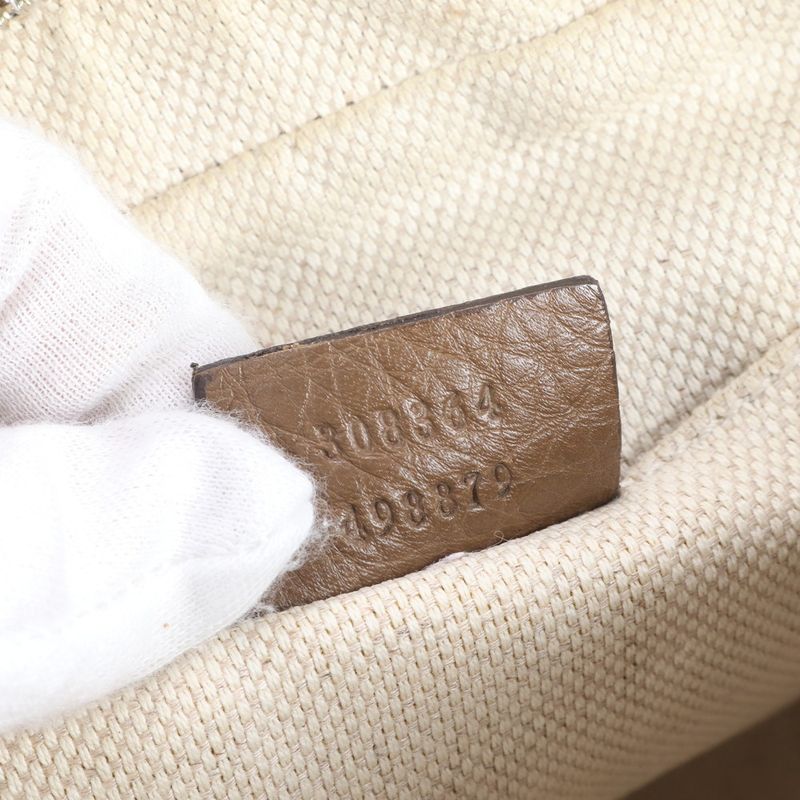 Gucci GG Soho Small Disco Leather Shoulder Bag Crossbody 308364 Genuine Leather