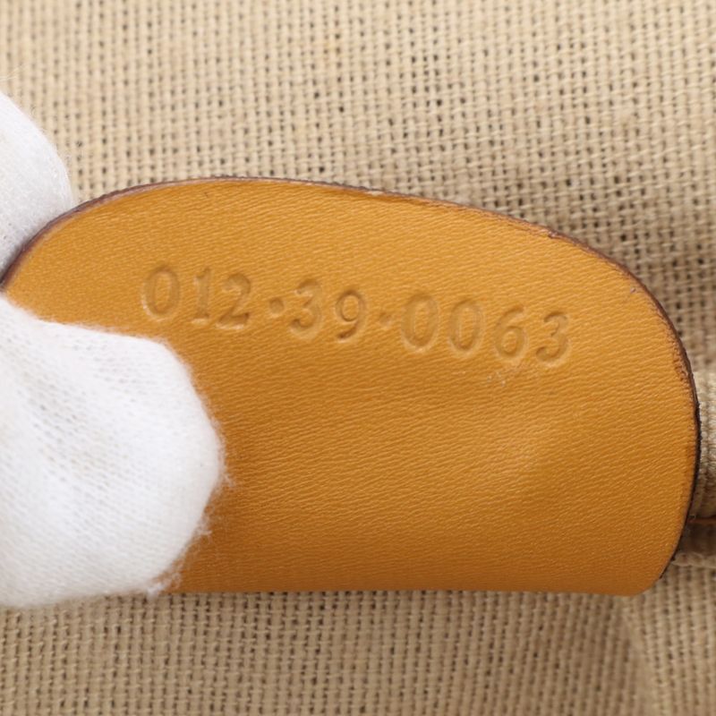 Vintage Gucci Micro GG Leather Boston Bag Business Travel Carry Brown A4 Men's