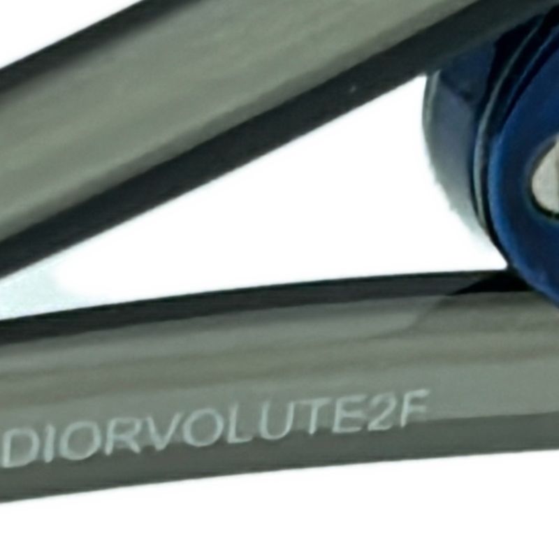 DIOR Christian Diorvolute2f Gray And Clear Glasses