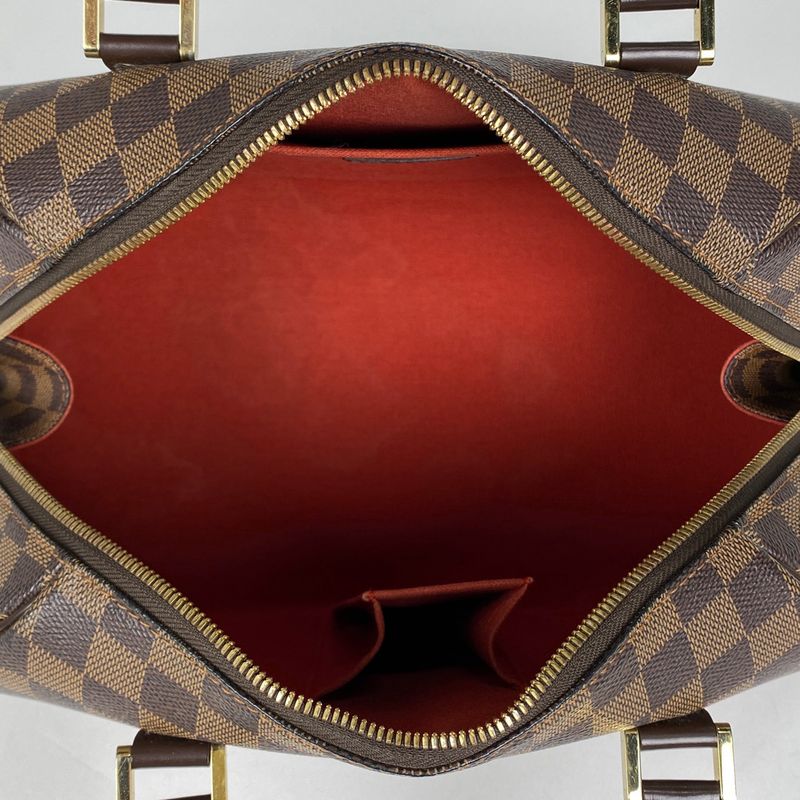 Louis Vuitton Rivera MM Handbag Mini Boston Bag Handbag Damier Brown N41434