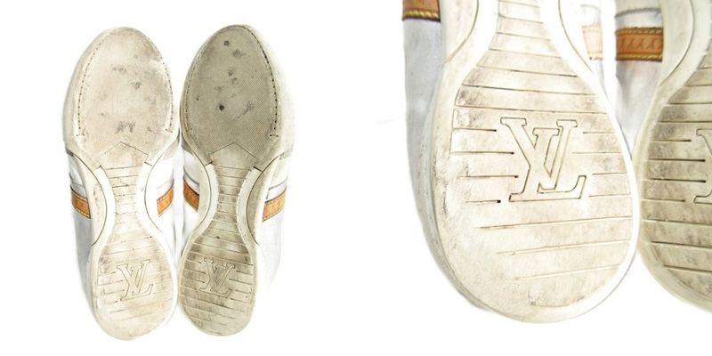 Louis Vuitton LV Trainer Line German Trainer Leather Sneakers 6 25cm (9.84in)