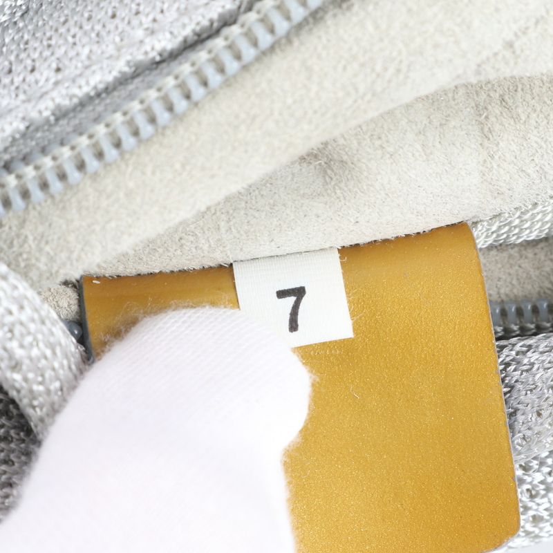 Prada Sport Shoulder Bag Body Waist Pouch Shoulder Silver Men's RUE Db3-2