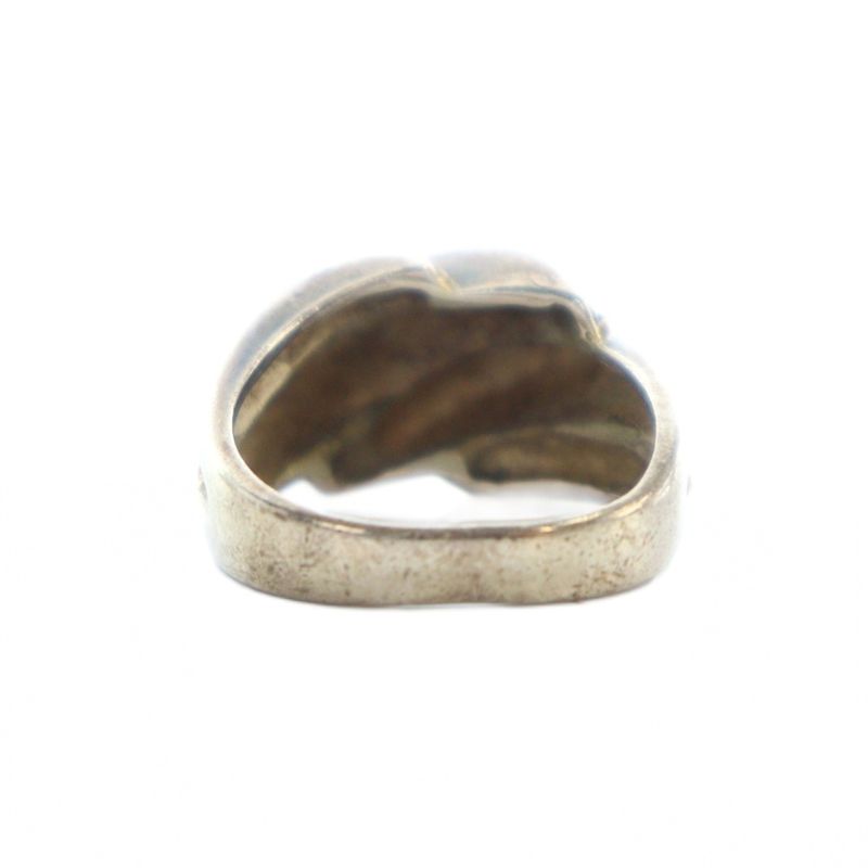 Tiffany & Co Tiffany & CO Twisted Ring Accessories Silver925 Logo No 13 Silver