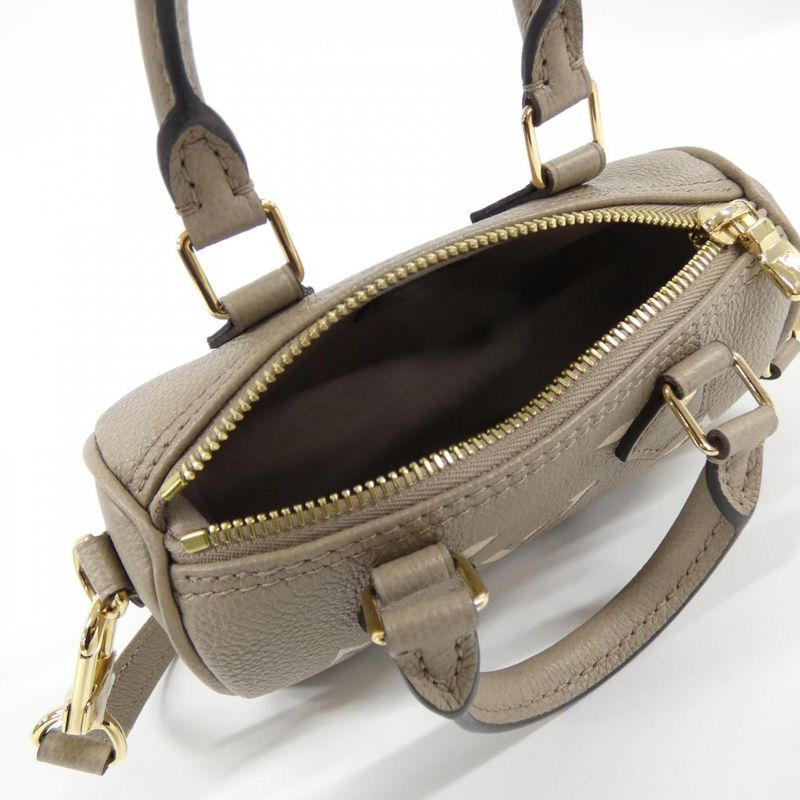 Louis Vuitton Bicolor Monogram Empreinte Nano Speedy M82890 Boston Bag