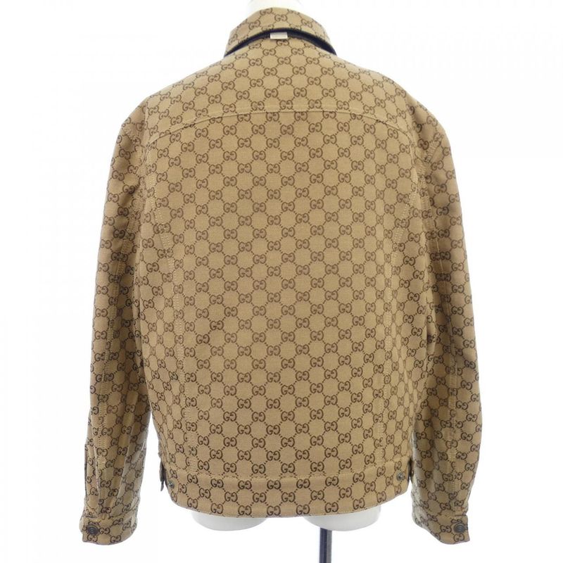 Gucci GG Denim Reversible Jacket 702763 Xdb2k Denim Jacket