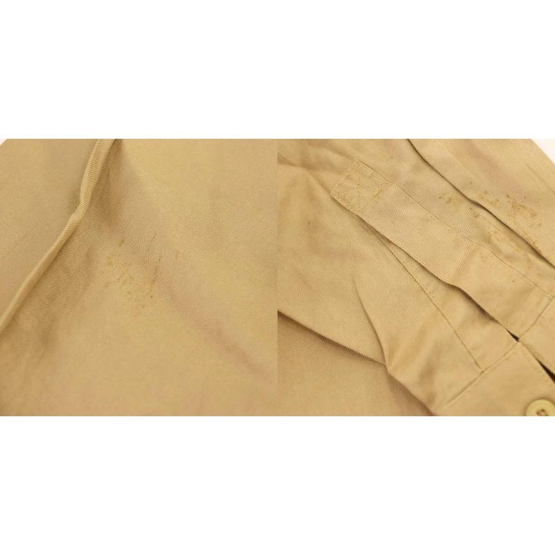 Christian DIOR Sports Vintage Logo Shirt S Beige DF - GY53