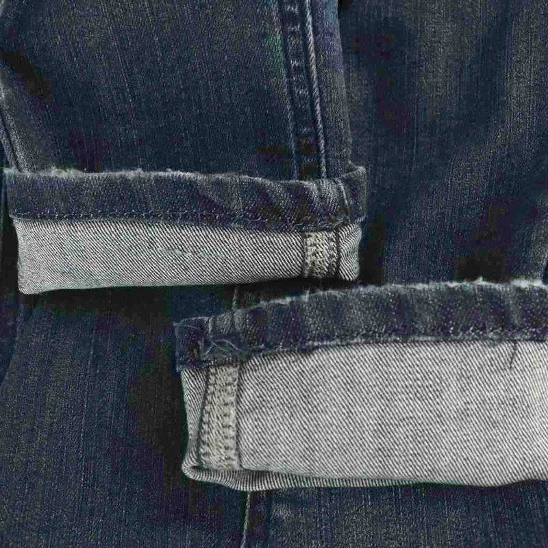 Fendi Kids Denim Pants Jeans Zipper Fly Cotton 12A Navy Blue NR - GY57