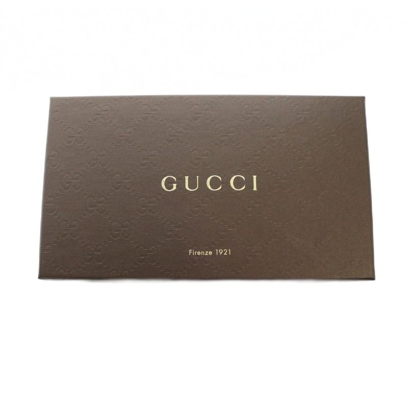 Gucci Long Wallet Leather Logo Brown - GY18 MQ