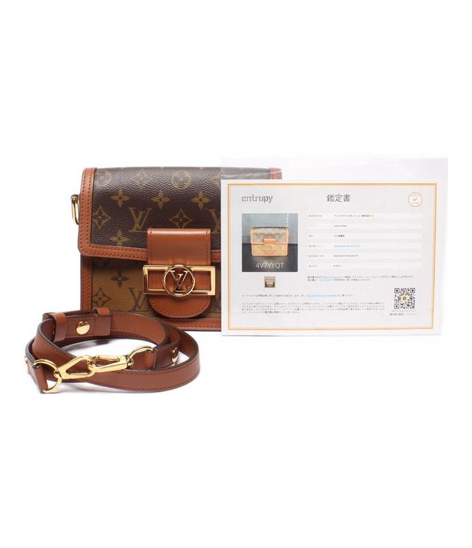 Louis Vuitton Shoulder Bag Shoulder Crossbody Dauphine MINI Monogram Reverse