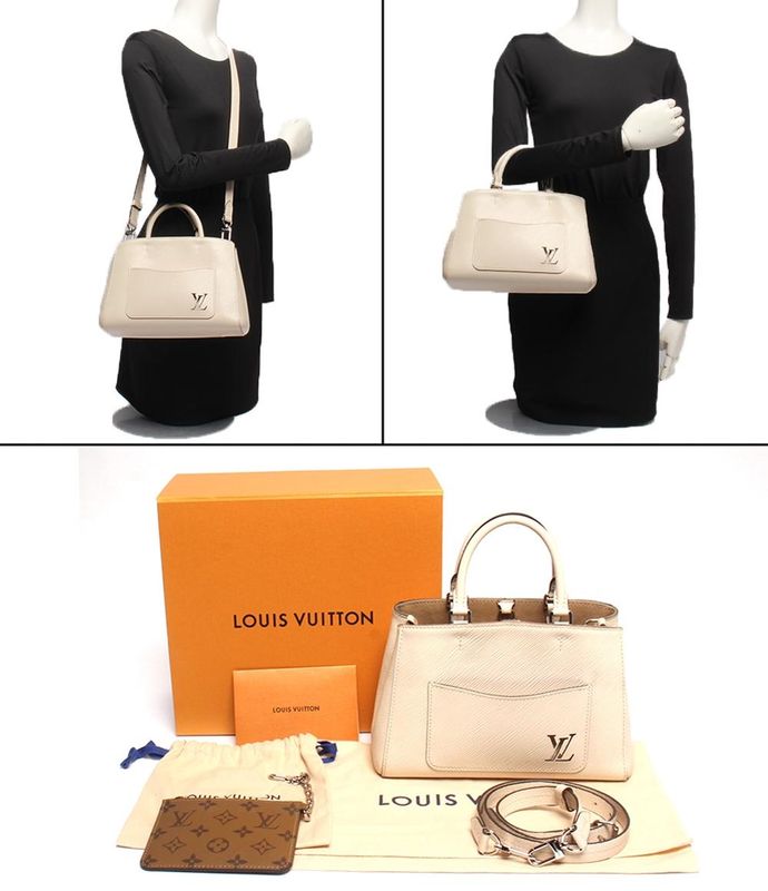 Louis Vuitton 2way Shoulder Bag Handbag Crossbody Epi Marel Tote BB M20520