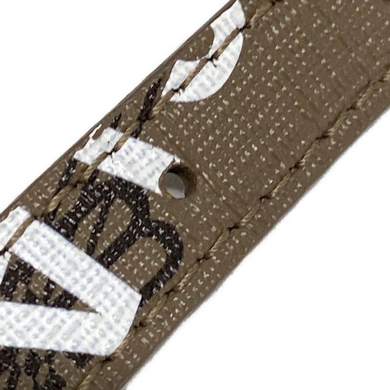 Balenciaga Shoulder Bag Bbmonogram Camera Bag 702701 Beige Dark Brown And White