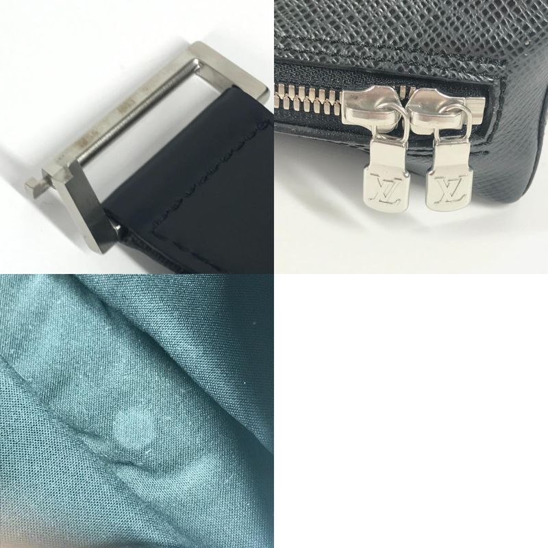 Louis Vuitton Shoulder Bag Beluga M30912 Taiga Leather Khaki