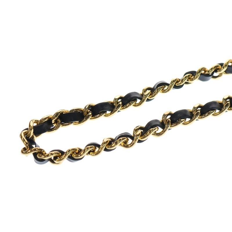 Chanel Deauville Mini Shoulder Bag Chain Bag Mini Bag Navy Denim Gold Hardware