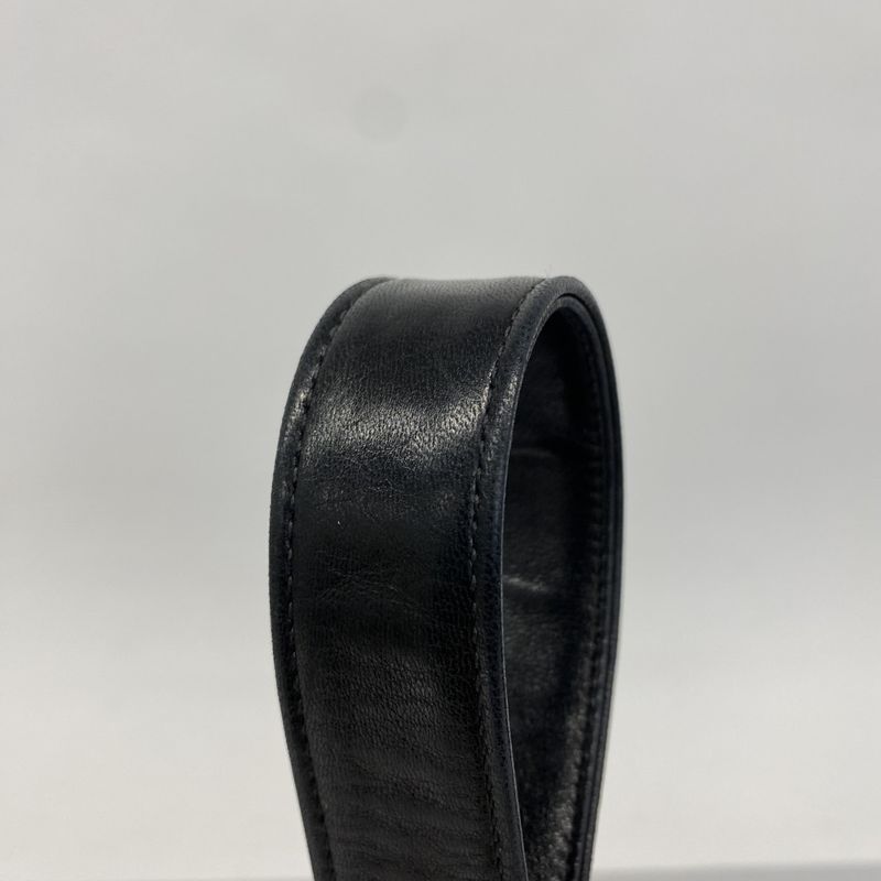 Chanel Shoulder Bag Lambskin Black Gold Hardware Women