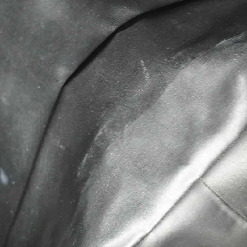 Chanel Shoulder Bag Lambskin Black Gold Hardware Women