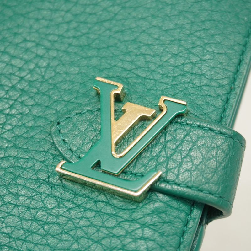 Louis Vuitton Wallet Capucines LV Vertical Wallet Compact M82438 M Road Ladies