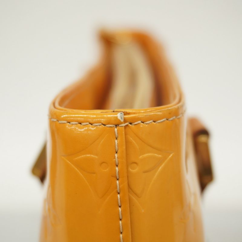 Louis Vuitton Tote Bag Vernis Houston M91004 Beige Women's