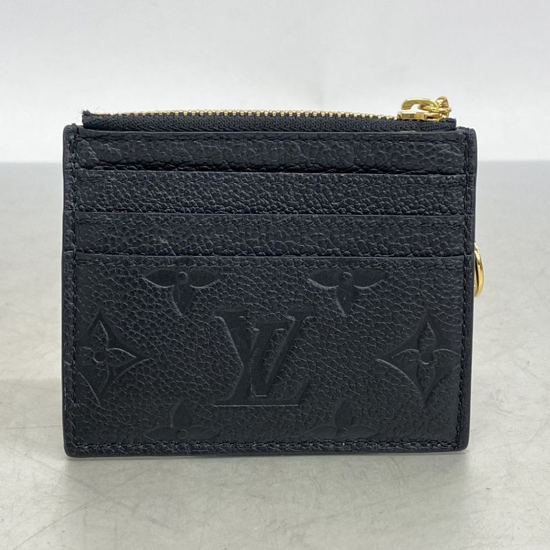 Louis Vuitton Coin Case Monogram Empreinte Porte Cult LV Charm M82132 Noir